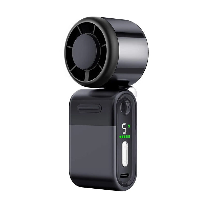 Foldbar Håndholdt Turbo Mini Bærbar Vifte | Luvikno