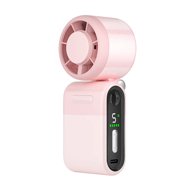 Foldbar Håndholdt Turbo Mini Bærbar Vifte | Luvikno
