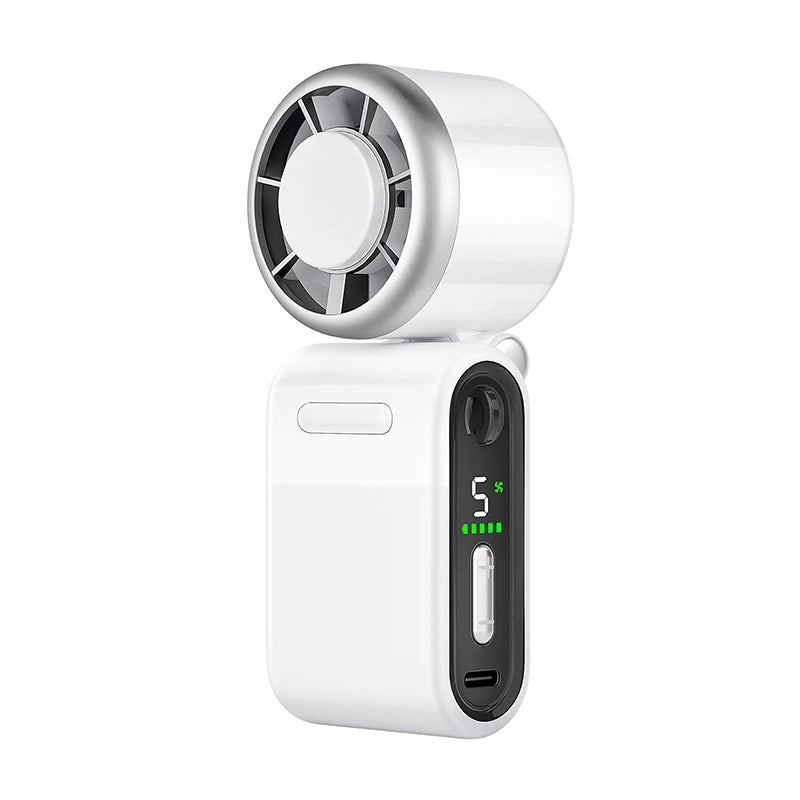 Foldbar Håndholdt Turbo Mini Bærbar Vifte | Luvikno