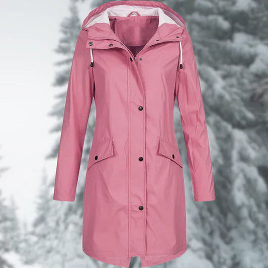 Luvik | Muotiluokka pitkä ja vedenpitävä sadetakki