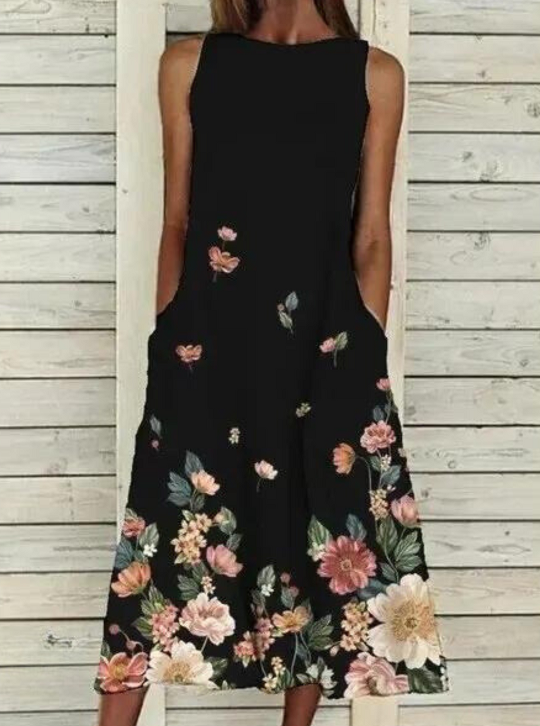 Luvik | Elegant mekko kukkakuviolla
