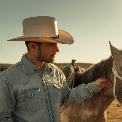 Tidøs Strå Cowboy Hatt | Luvikno