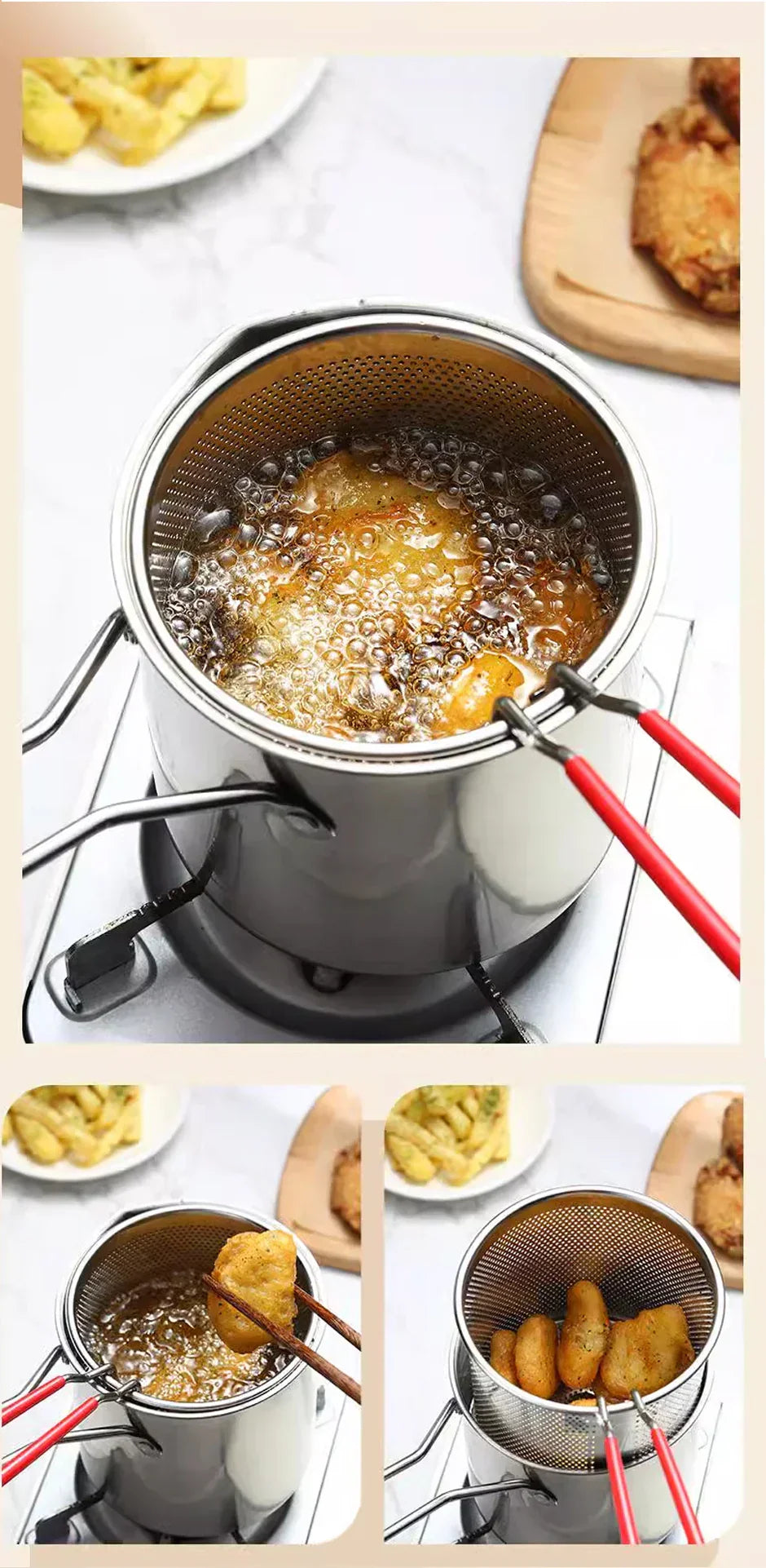 Luvikno | FryCooking Frityr - Sunn Frit frying med stil og enkelhet