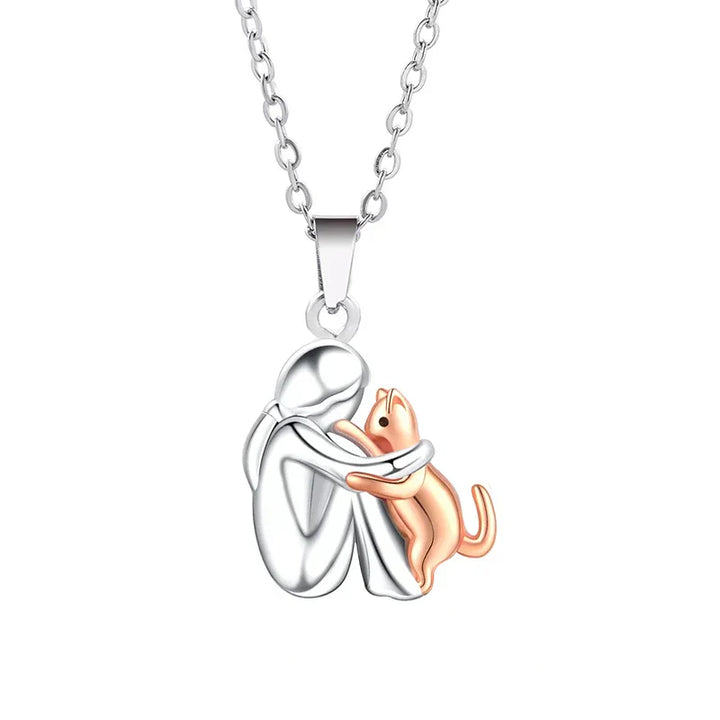 Luvikno | Avalance | Elegant Embrace Pendant Necklace Stilige Smykker