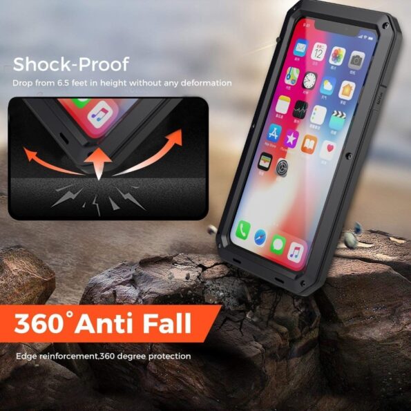 Luvikno | TitanGuard iPhone-deksel – Ultimat beskyttelse for din iPhone – Støtsikker, ripebestandig