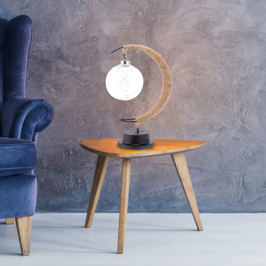Bordlampe LED Måneskinn for Soverom Luvikno