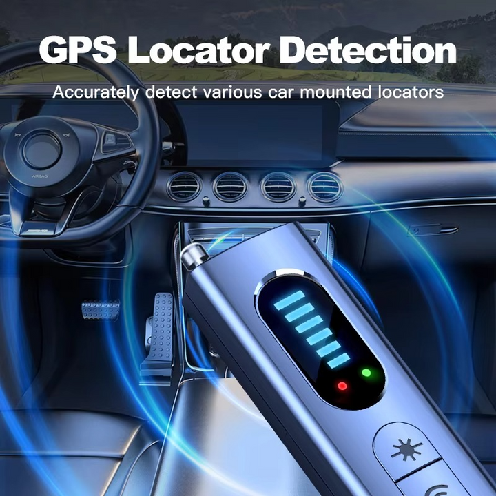 Multi-function privacy protector: Discover cameras, GPS, and listening devices Luvikno