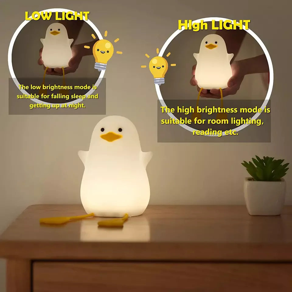 Charming Duck Soft Glow LED Skrivebord Lampe | Luvikno