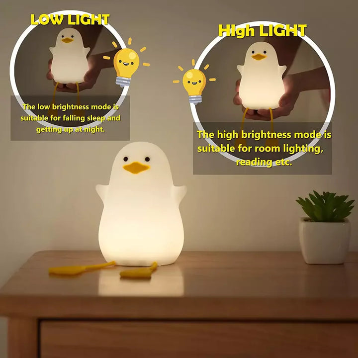 Charming Duck Soft Glow LED Skrivebord Lampe | Luvikno