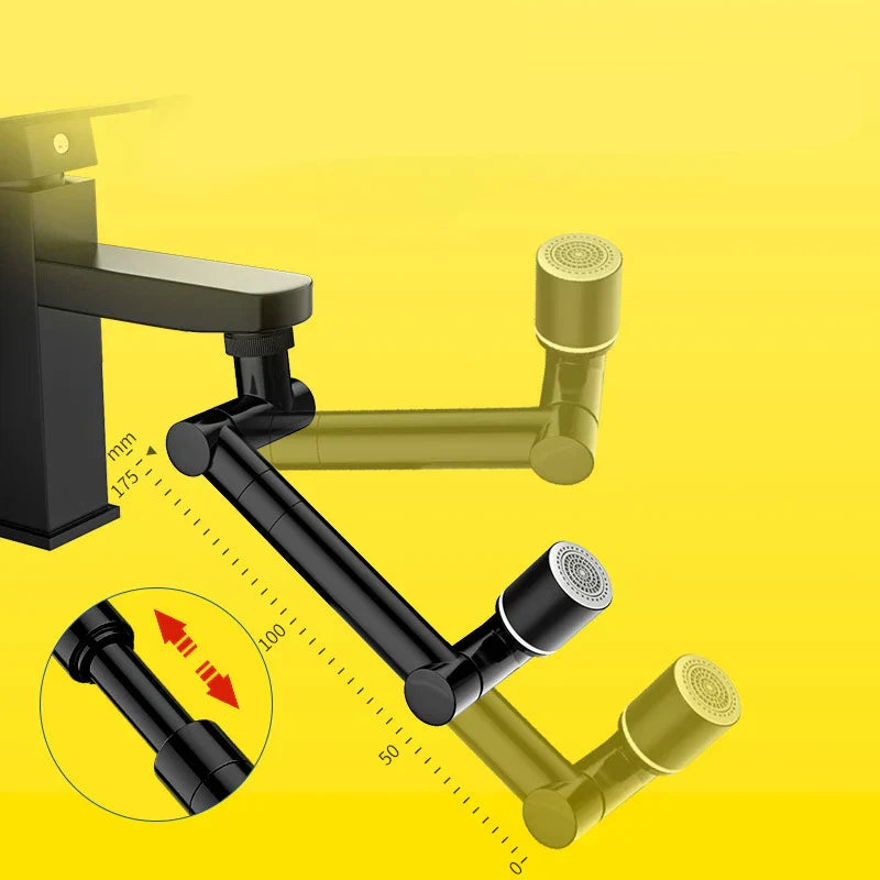 FlexiFlow 360° roterende og utvidbar kranhette Luvikno