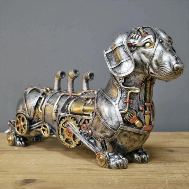 SteamBeast - Steampunk Dyrefigurer med Gears Luvikno