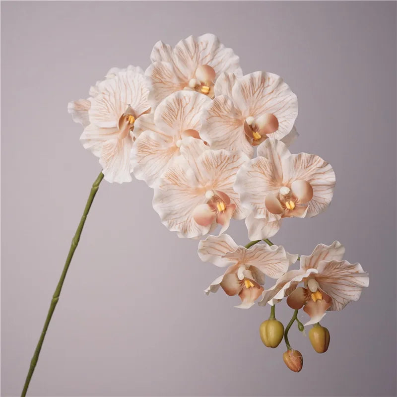 9-hodet kunstig Phalaenopsis blomst