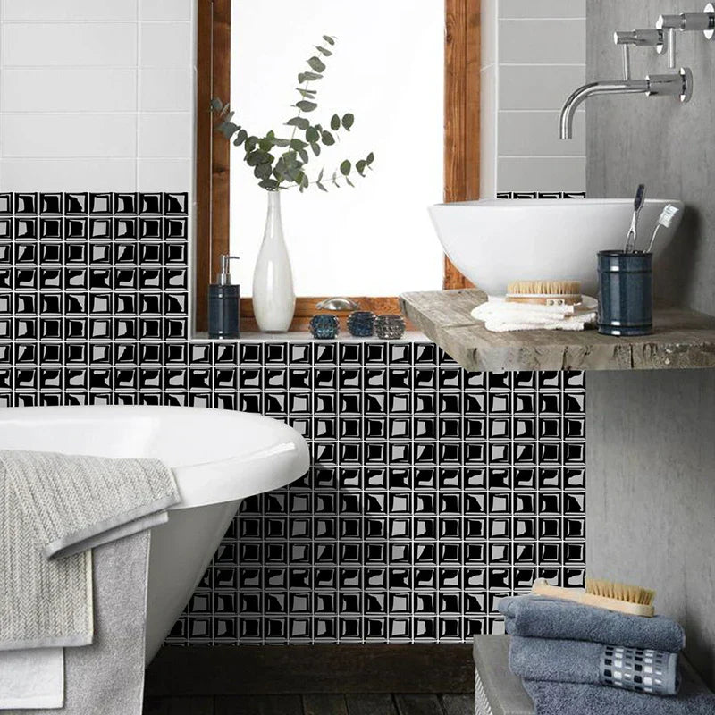 DecoMosaic 3D Mosaikkveggflisetiketter Luvikno