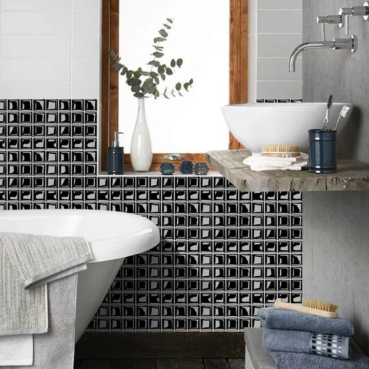 DecoMosaic 3D Mosaikkveggflisetiketter Luvikno