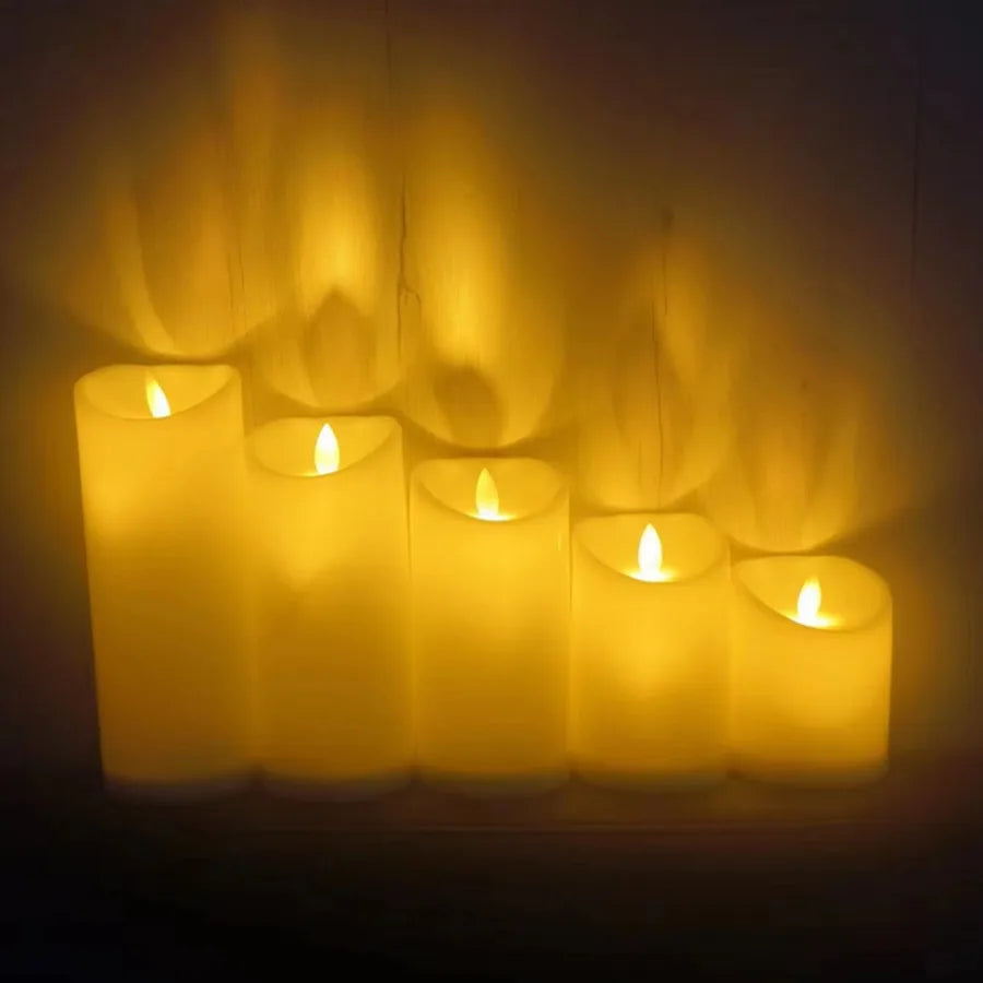Flammeløse smeltede lys Luvikno