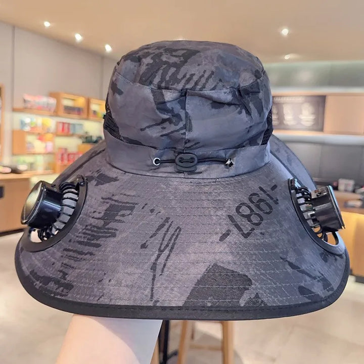Solar Fan Bucket Hat | Luvikno
