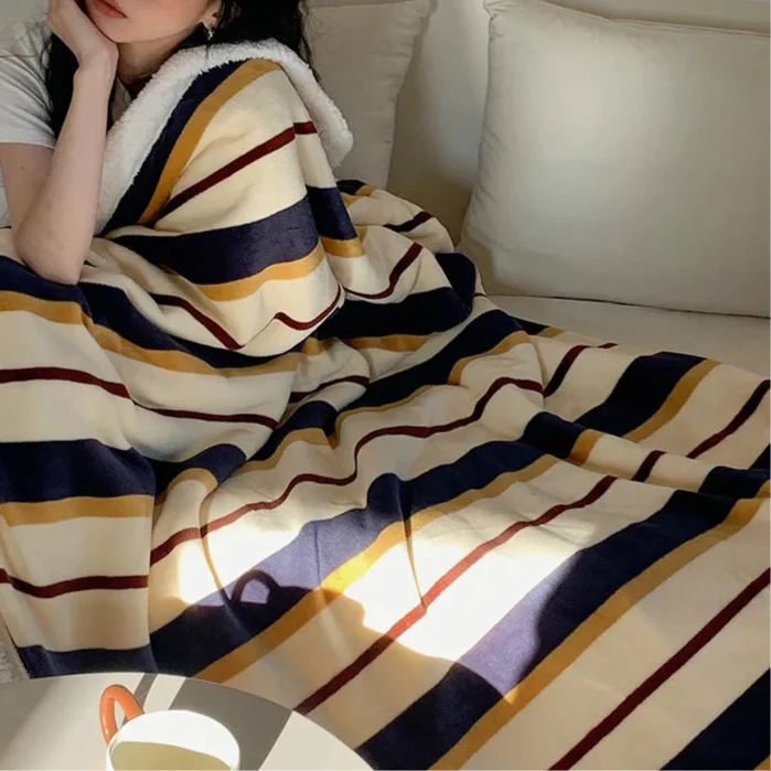 Stripe Sofa Throw | Luvikno