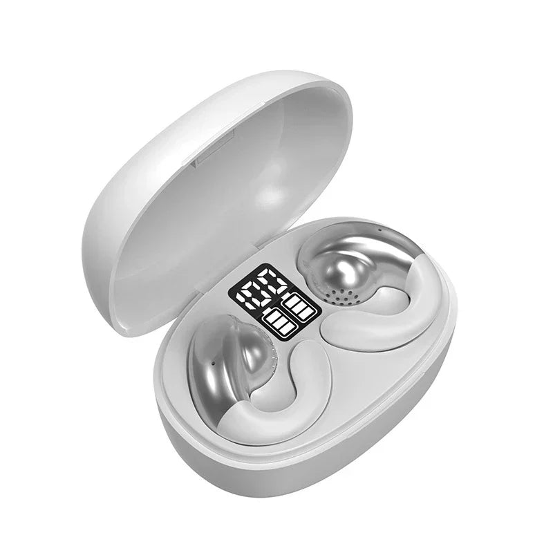 Super Lett Benledning Bluetooth Trådløse Sport Ørepropper Hodetelefoner Luvikno