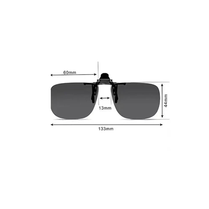 Polariserte Clip-On Solbriller Vintage | Luvikno