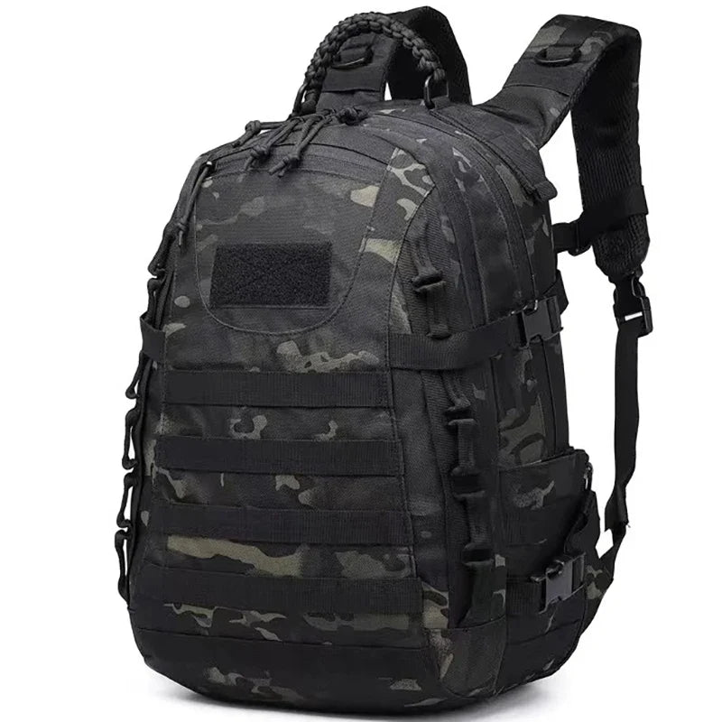 Luvikno | TrekNexus 35 L Tursekk for Menn | Taktisk Tursekk 48 × 33 × 22 cm | Utendørs Camping, Fisking, Jakt & Sport med MOLLE System