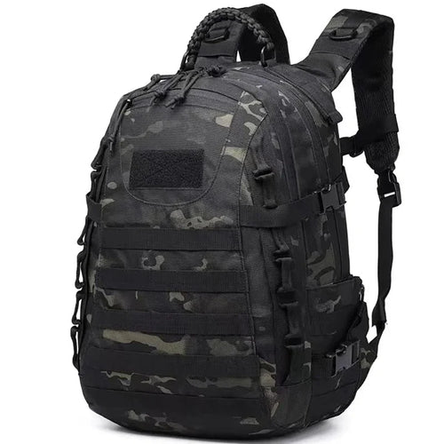 Luvikno | TrekNexus 35 L Tursekk for Menn | Taktisk Tursekk 48 × 33 × 22 cm | Utendørs Camping, Fisking, Jakt & Sport med MOLLE System