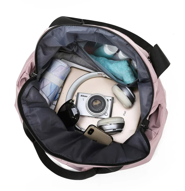 Luvikno | Sportsbag Valtiva FlexiBag | Stort volum | Vanntett & Multifunksjonell | For trening, reise & helgeturer