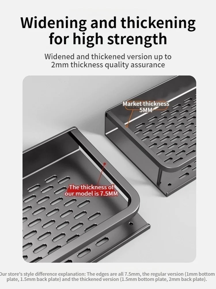 Aluminium Vegghylle | Luvikno