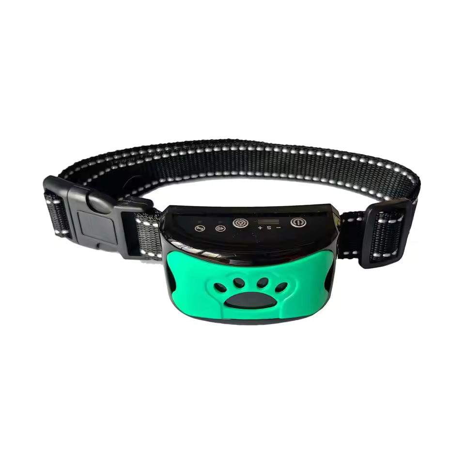 Anti Bell Collar for Dogs vanntett med lyd og 7 vibrasjonsnivåer Luvikno