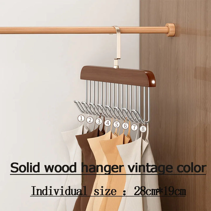 Multi-Hook Plassbesparende Klesorganisator Rack | Luvikno