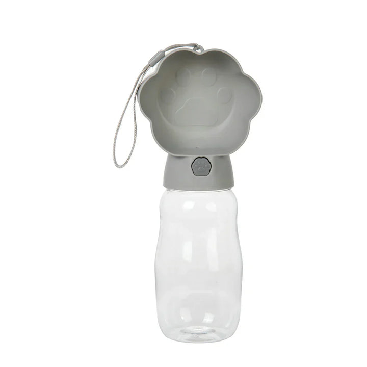 Luvikno | Droppa DuoBottle Drikkeflaske | 2-i-1 Vann- & Matdispenser for Hunder & Katter | Lekkesikker & Bærbar | 380 ml / 530 ml