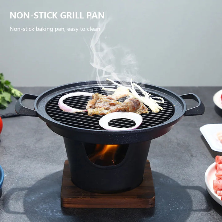 Mini BBQ Non-Stick Japansk Grill | Luvikno
