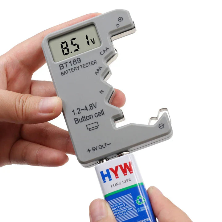 Power Scan LCD Display Batteritest | Luvikno
