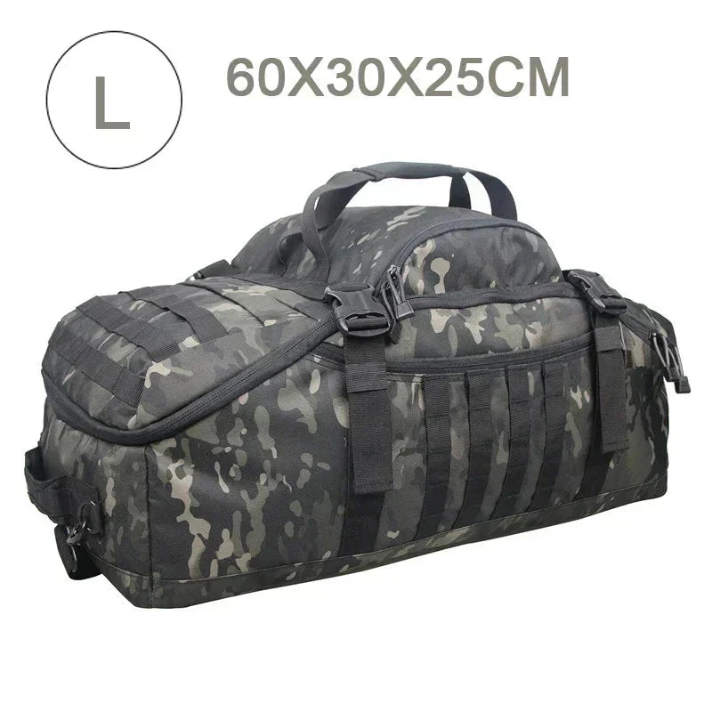 Luvikno | Stor taktisk reise- og ryggsekk - TrailTrek Duffle