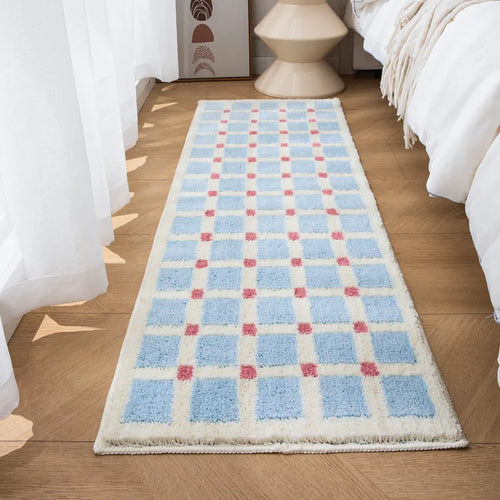Lang Tufting Gitter Bade Matte | Luvikno