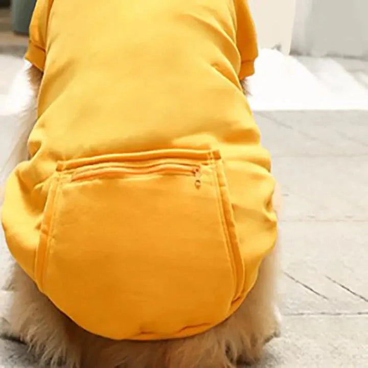 Luvikno Paws Fleece Hettegenser
