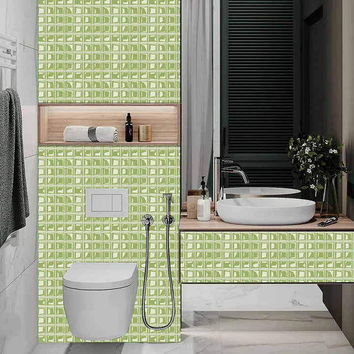 DecoMosaic 3D Mosaikkveggflisetiketter Luvikno