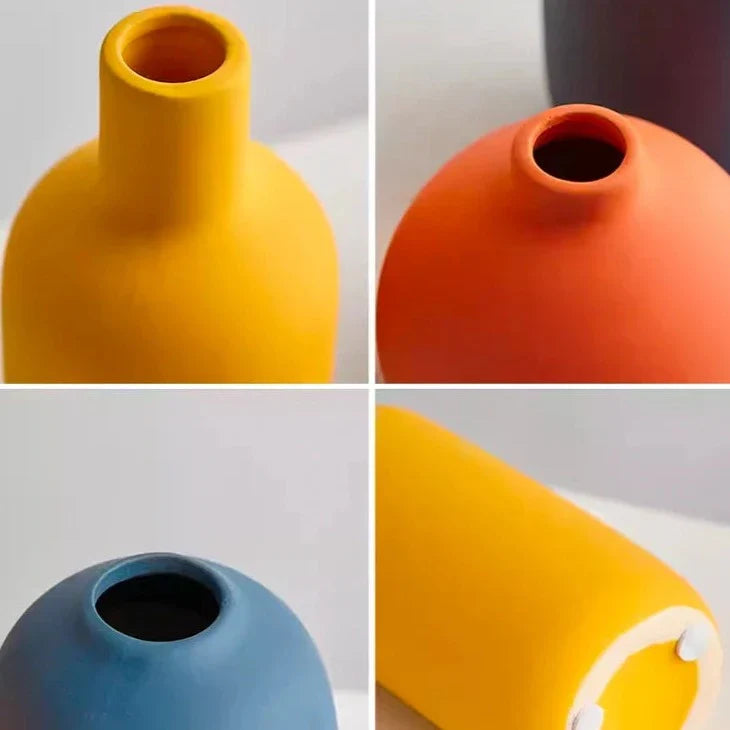 Nordisk keramikk vase Luvikno