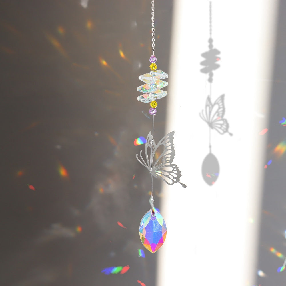 Dream Combo Symphony Crystal Vindklokke Måne Solfanger | Luvikno
