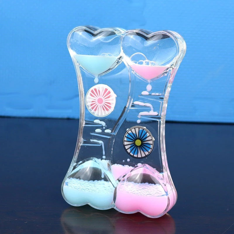 Windmill Liquid Motion Timeglass | Luvikno