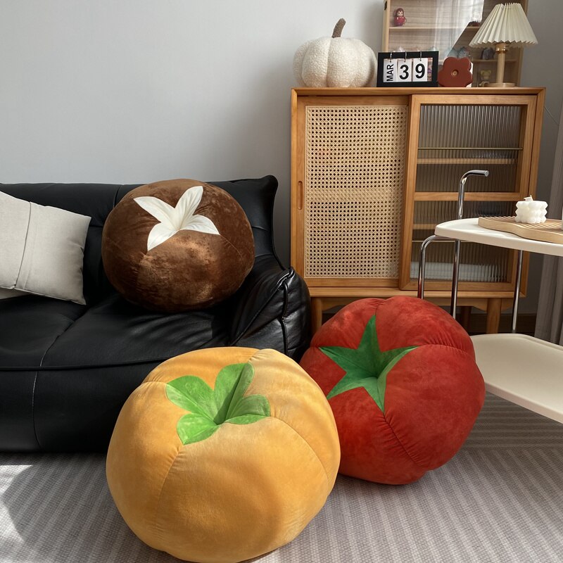 Fluffy Vegetable Cushions | Luvikno