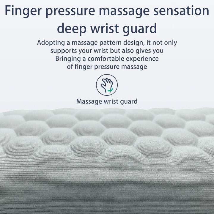 Luvikno | SilentaPad Håndleddstøtte | Ergonomisk Musmatte med Minne Skum & Massasjområde | For PC, Laptop & Gaming