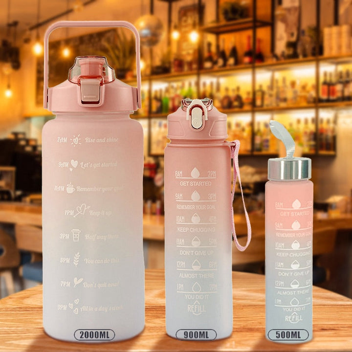 All Day Hydrate Time Marker Vannflaske | Luvikno