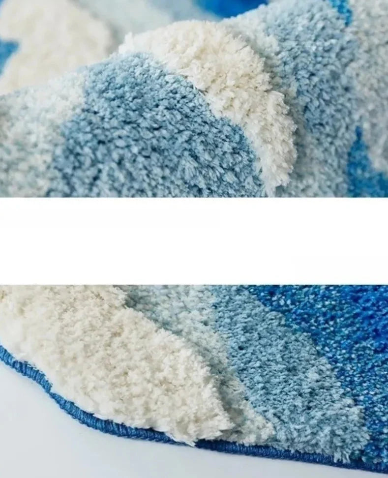 Sea Wave Rug | Luvikno