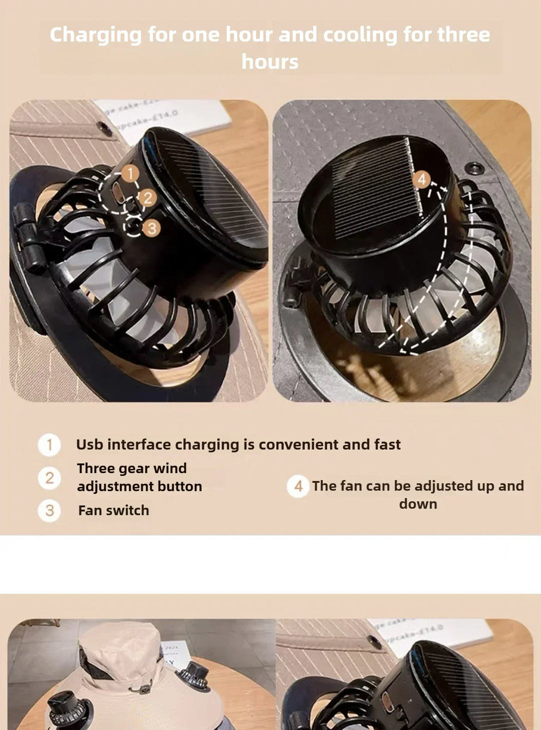 Large Brim Fan Cap | Luvikno