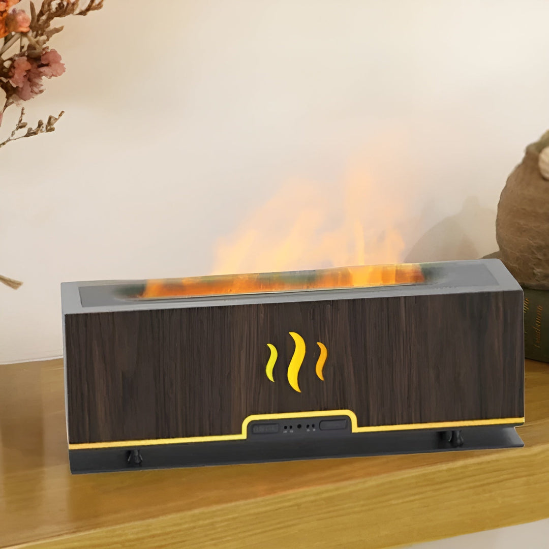 GlowFlame - Stilig Aroma Luftrenser for Hjem Luvikno