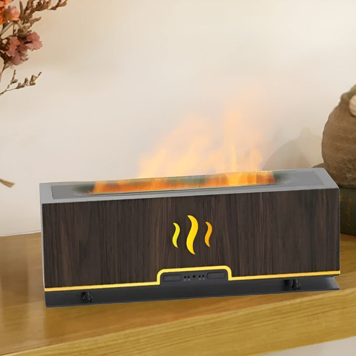 GlowFlame - Stilig Aroma Luftrenser for Hjem Luvikno