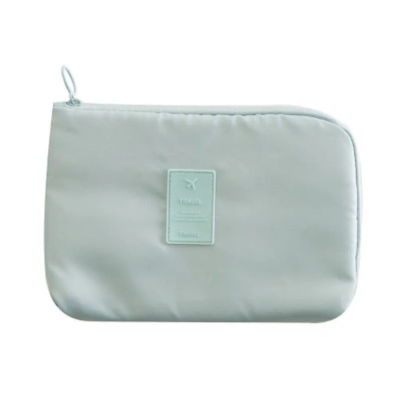 Luvikno | Tech Bag Kabelveske Vanntett | Elektronikk Organisator for Reise | Kompakt & Holdbar | Nylon 23x15cm