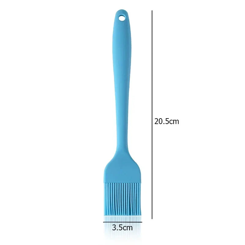 Luvikno | GrillFein Silikon Marinadebørste | Varmeresistent & Hygienisk | For BBQ, Baking & Matlaging