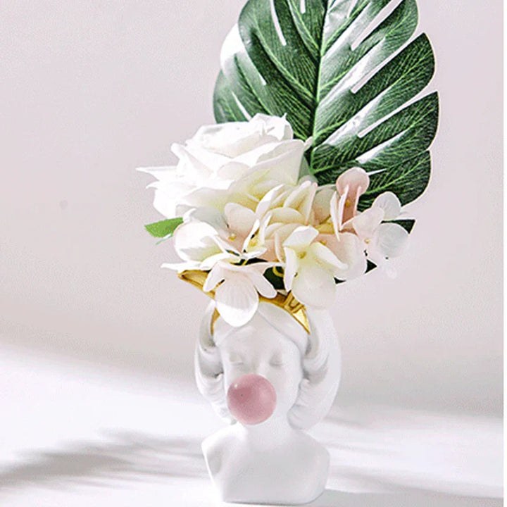 Kompakt keramisk vase Luvikno