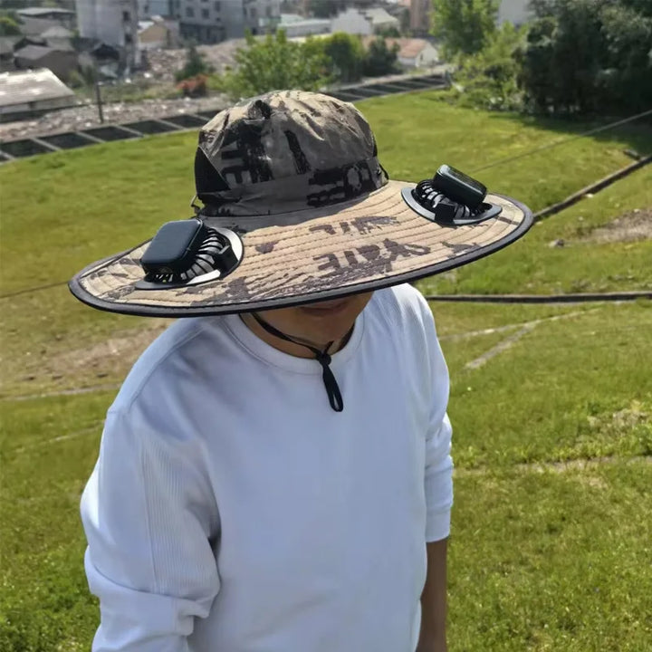 Solar Fan Bucket Hat | Luvikno